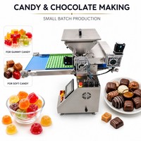 Équipement automatique de dépose de bonbons gélifiés à petite échelle, machine à fabriquer des bonbons et du chocolat