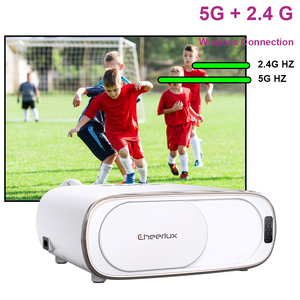 Cine en casa nativo 1080P portátil Hifi sonido <span class=keywords><strong>película</strong></span> BT 5,0 WiFi 5g 2,4g 4000 lúmenes WIFI 5G 2,4G 1080p proyector Full HD - Product Image 5