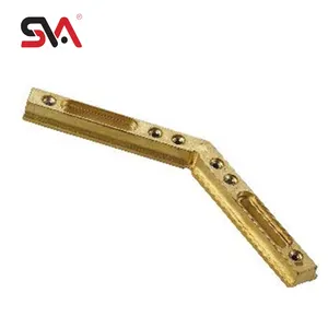 311S phòng tắm cao cấp Deluxe rắn brass hỗ trợ 135 độ tiêu đề góc khung tiêu đề Kit