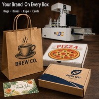 Imprimante numérique à jet d'encre automatique à passage unique A4 CMYK, machine d'impression haute vitesse pour boîtes à pizza, gobelets en papier, sacs d'emballage