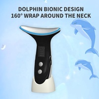 Dispositif professionnel de levage du cou et du visage rechargeable par USB anti-âge avec technologie à micro-courant