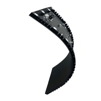 Module LED souple d'intérieur P1.53 P1.86 P2 P2.5 P3.076 P4 P5 320*160mm, écran LED flexible, écran LED incurvé, installation magnétique