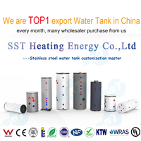Petit chauffe-eau solaire pressurisé 25l, w, avec réservoir assistant, rohs 500l, réservoir chauffante