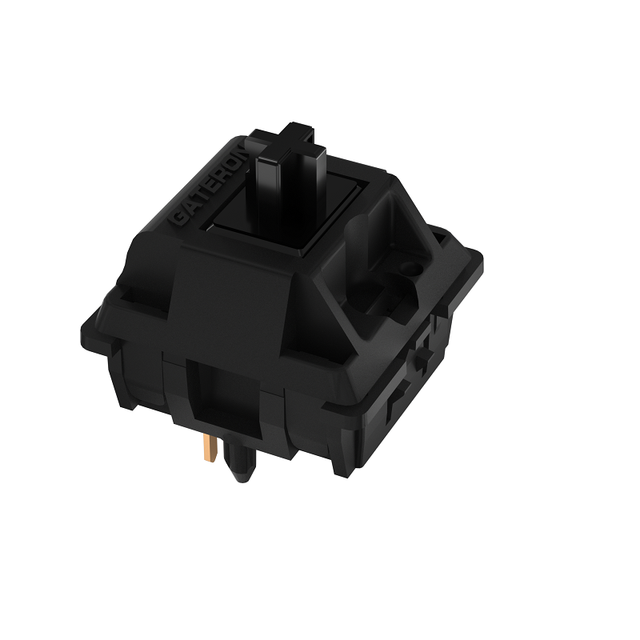 GATERON Ks-3 Black Linear Switch 60g Mechanical Keyboard Switch Hot Swap 5 Pin Keyboard Switch OEM