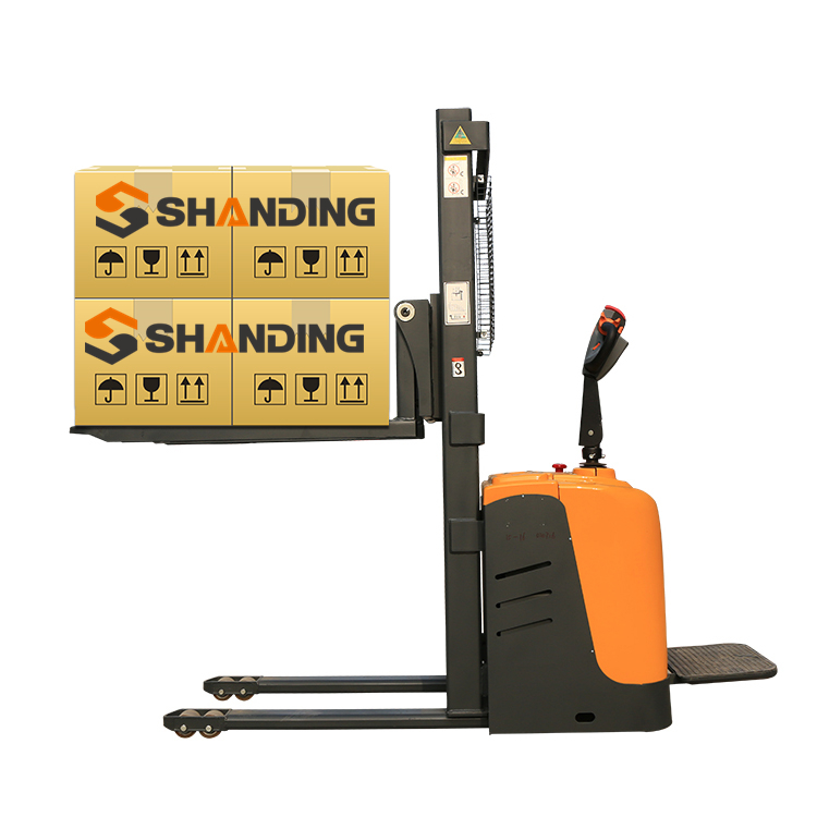 Standup вилочный Погрузчик Электрический 1,5 тонны 2 тонны укладки небольшой штабелер apilador полу electrico