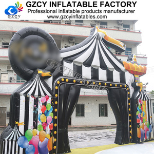 Tùy chỉnh PVC Oxford Inflatable vòm mô hình phim hoạt hình lối vào quảng cáo cho các sự kiện miễn phí Blower biển vận chuyển có sẵn - Product Image 4