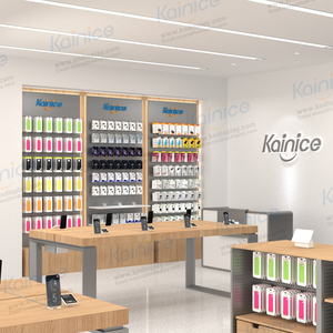 Современная деревянная стойка для витрины - Product Image 4