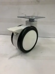 Aman 4 buah <span class=keywords><strong>Stryker</strong></span> roda kastor medis tempat tidur rumah sakit kualitas tinggi 3-fungsi desain Plastik Modern - Product Image 4