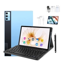Nouvelle Tablette WIFI 10 Pouces Android Pas Chère 5G RAM 12Go ROM 512Go pour Étude Travail Divertissement Avec Clavier Étui Stylo PC Portable