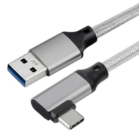 Kabel Data JMAX VR untuk Quest 2 Cepat 10Gbps 60W 3A Tipe-C 3.2 Male USB 3.2 Male Gen 1 Berlapis Nilon