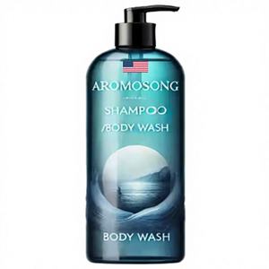 Set de Cuidado Capilar Orgánico a Base de Hierbas de Marca Privada, 1000 ml, Colección de Sales Marinas, Gel de Baño, Gel de Ducha, Hidratante y Nutritivo - Product Image 1