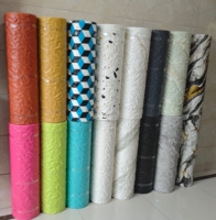 Rouleau de papier peint autocollant mural en PVC doré peler et coller mousse marbre nouveau design 3D Papier peint de luxe pour plafond décoration intérieure