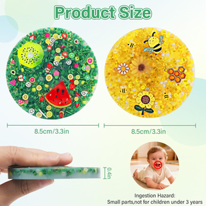 Silicone Picking Pad with Tweezer Hair Pulling <b>Fidget</b> Toys for Adults Stress Relief Anxiety Calm and Focus with Anxiety ADHD - Product Image 2