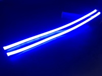 Feux de jour à LED rétrofités, bande lumineuse flexible, série Flow, contrôle par application, lampe de voiture