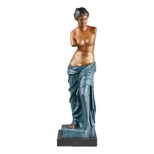 Shengye Venus Bronzen Beeld Gebroken Arm Godin Woonkamer Decoratie Oude Griekse Europese Godin Van Liefde Standbeeld Decoratie