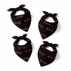 Custom Personalized <b>Dog</b> Bandana, Handmade Cotton Pet Scarf, Cute Puppy Birthday Gift, Adjustable Bib for Small Medium Large <b>Dogs</b> - Product Image 3
