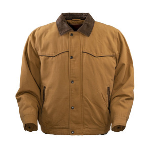 High Quality OEM Custom Brand Streetwear <b>Canvas</b> <b>Jacket</b> Direct Factory Supply Wholesale Custom Men Winter Casual <b>Canvas</b> <b>Jackets</b> - Product Image 1