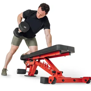 Rouser Fitness ayarlanabilir ağırlık sehpası karın egzersizleri ayarlanabilir düşüş oturmak tezgah