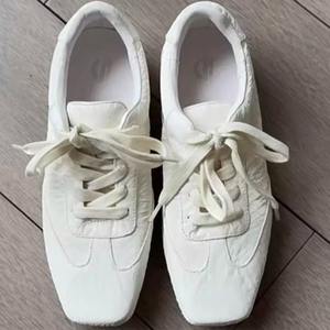 Zapatos Planos de Ballet con Plataforma y Lazos, Cierre de Correa, Impermeables, Ligeros, Tipo Mary Jane para Mujer, Suela Suave, Cómodos, Aptos para Todo Tipo de Clima - Product Image 4