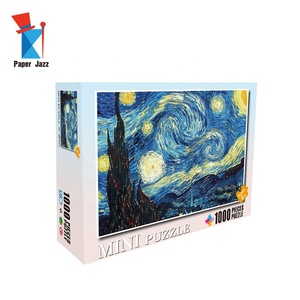 Stock <span class=keywords><strong>1000</strong></span> Pièces Rompecabezas Impression Personnalisée <span class=keywords><strong>Van</strong></span> <span class=keywords><strong>Gogh</strong></span> <span class=keywords><strong>Puzzle</strong></span> Toy Game Puzzles Pour Adultes - Product Image 3