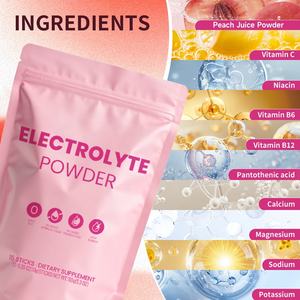 משקה אלקטרוליטים תוסס של ACORN, משקה ויטמינים מורכב, תמיכה באנרגיה, אבקת אלקטרוליטים לאחר אימון - Product Image 2