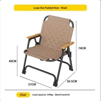 Chaise de camping portable et pliable, chaise à bretelles pour extérieur, plage, pique-nique, jardin, voyage, camping-car, fournisseur en gros pour événements extérieurs