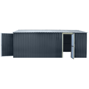 Cochera Portátil de Acero Galvanizado Resistente al Agua <span class=keywords><strong>para</strong></span> Jardín, de 13x20 pies, <span class=keywords><strong>para</strong></span> Estacionamiento de Automóviles al Aire Libre - Product Image 5