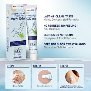 Crema Desodorante Blanqueadora para Axilas, <span class=keywords><strong>Antitranspirante</strong></span>, Bálsamo para Controlar el Olor Corporal, Marca Privada OEM - Product Image 1