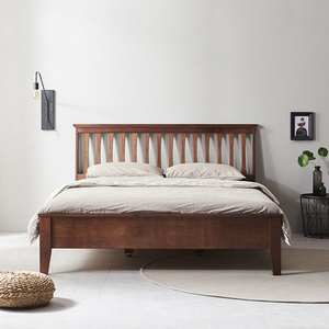 Letti Singoli in Legno Massello Moderni per Casa, Hotel e Appartamenti, Arredamento Camera da <span class=keywords><strong>Letto</strong></span> Minimalista, Vendita all'Ingrosso - Product Image 3