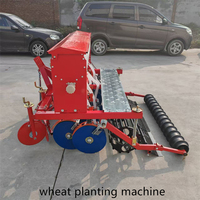 Faible prix ferme multi-cultures Grain semoir tracteur upland riz blé herbe semoir Machine en vente