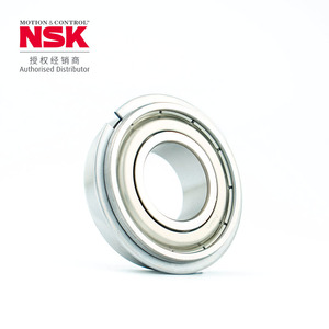 Rodamiento de Bolas de Ranura Profunda NSK 6300 10x30x9 mm ZZ Sellado de Una Hilera de Acero Cromado P0 Métrico para Planta de Fabricación - Product Image 3