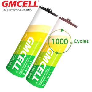 แบตเตอรี่ลิเธียม Li-ion 800mAh 1000mAh 1500mAh 3.7V AA 1.5V - Product Image 4
