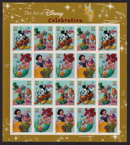 USA Briefmarken US Forever Postbuchlet Umschlagversiegelungsaufkleber Kulturelle und Kreative Geschenke Aufkleber Poststempel-Sticker - Product Image 2