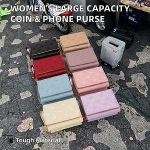 Versatile <b>RFID</b> Nylon Travel Family Passport Holder Organizer Bags Compact Slim Waterproof Multi-function Custom Logo with Strap - Product Image 2