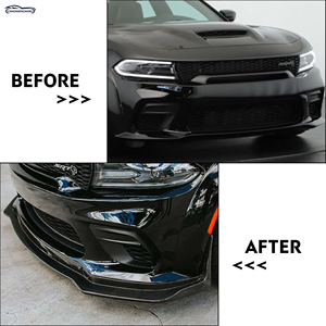 ABS Widebody Frontspoiler voor Dodge Charger 2020-2023 voorbumper exterieur styling trim - Product Image 3