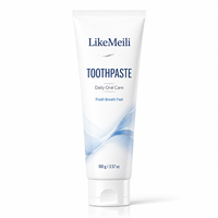 Dentifrice Bright Smile 100g – Soin buccal quotidien, haleine fraîche, sensation de propreté, texture douce, soin des taches, menthe douce