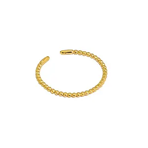 Anel de ouro 18K prata com letras grossas e luxuosas personalizadas para mulheres, nome em aço inoxidável, nome personalizado