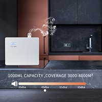Dispositif d'arôme de bâtiment commercial B2B Machine de diffuseur d'huile essentielle sans eau à technologie d'air froid électrique en acier