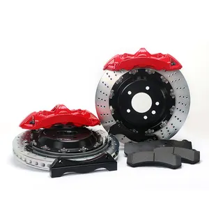 Big Brake Kit Sistema De Freio Do Carro Modificado 6 Pistões Pinças De Freio Para jeep cherokee