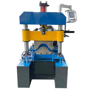 루마니아의 312 캡 리지 롤성형기 맞춤형 금속 지붕 능선 캡 롤 성형 기계 능선 캡핑 롤 성형 기계 - Product Image 1