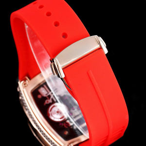 Montre mécanique tourbillon en moissanite innovante 2026, bracelet en caoutchouc ergonomique, choix privilégié pour les montres des hommes d'affaires - Product Image 6