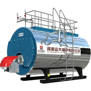 WNS gas oil fired boiler hot water heating system