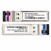 Module émetteur-récepteur SFP+ 10G BiDi SFP 20km LC 1270nm/1330nm SFP 10G WDM SFP BiDi SM pour commutateur Ethernet routeur