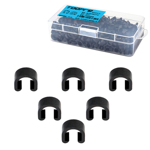 Rts conjunto de cabo de freio a disco, fivela c de plástico para guia de estrada e mtb com fecho - Product Image 2