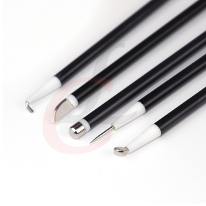 Instrumento Laparoscópico Manual, Laparoscópio em Forma de L, Gancho, Raspador, Eletrodo, Lâmina de Agulha, Instrumento Cirúrgico Básico em Aço 5*330mm - Product Image 4