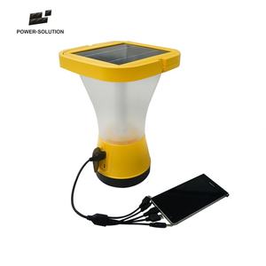 Factory Portable Useful Emergency <b>Solar</b> LED Lantern Outdoor Green Energy Lantern with Phone Charger - Product Image 1