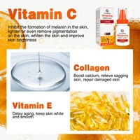 Lotion éclaircissante GUANJING, peau noire, vitamine C, collagène, crème éclaircissante rapide, lotion éclaircissante pour le visage et le corps