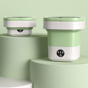 Portable <b>Mini</b> Home Washing Machine with Foldable Design for Small Spaces - Product Image 4