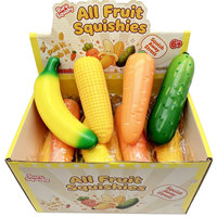 Simulatie PU-schuim langzaam rijzend groente squishy schattig fruit squishy stressbal speelgoed