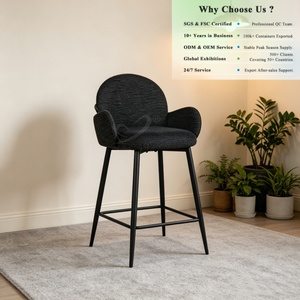 Silla de Bar OKAY, la Mejor Opción, Estilo Moderno y Minimalista, con Reposabrazos, Ligera y de Lujo, Versátil, Ideal para Cafetería, Villa o Casa - Product Image 1